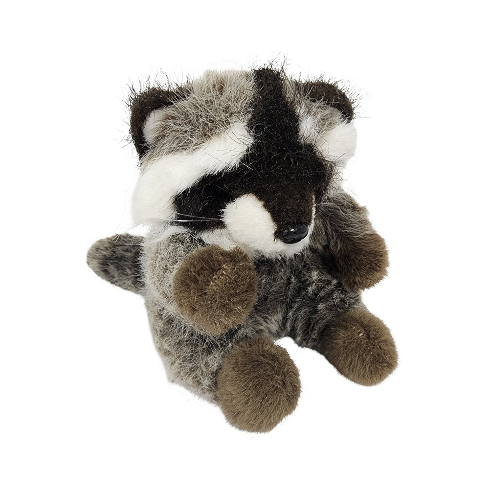 Vintage Plush Raccoon Stuffed Animal Small Cute Soft‎ Toy LA-Z-BOY